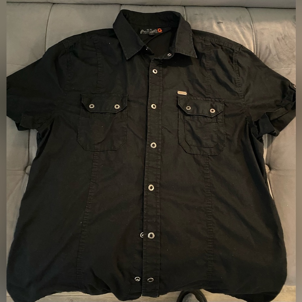 Men size Large black G by guess shirt used